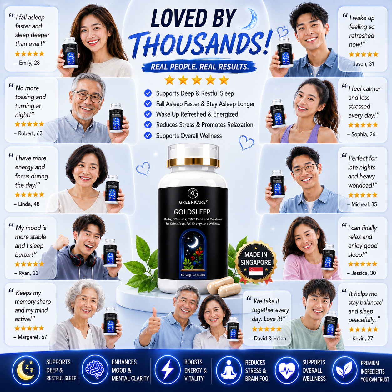 [BUY 2 FREE 1]Gold Sleep