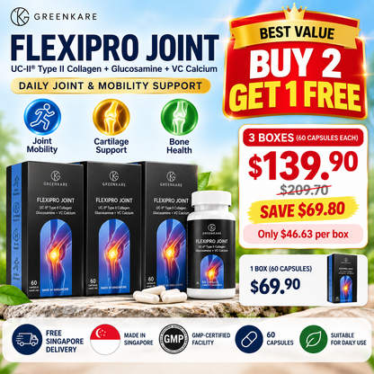 FlexiPro Joint – UC-II® Joint Supplement Singapore