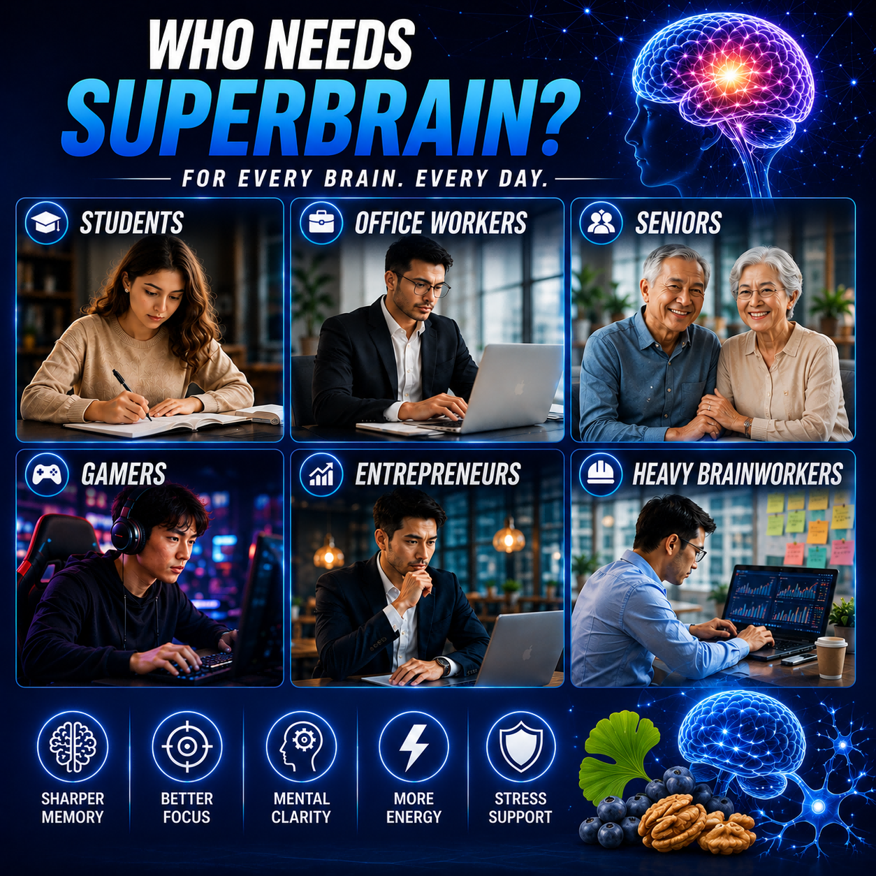 [BUY 2 FREE 1]Super Brain