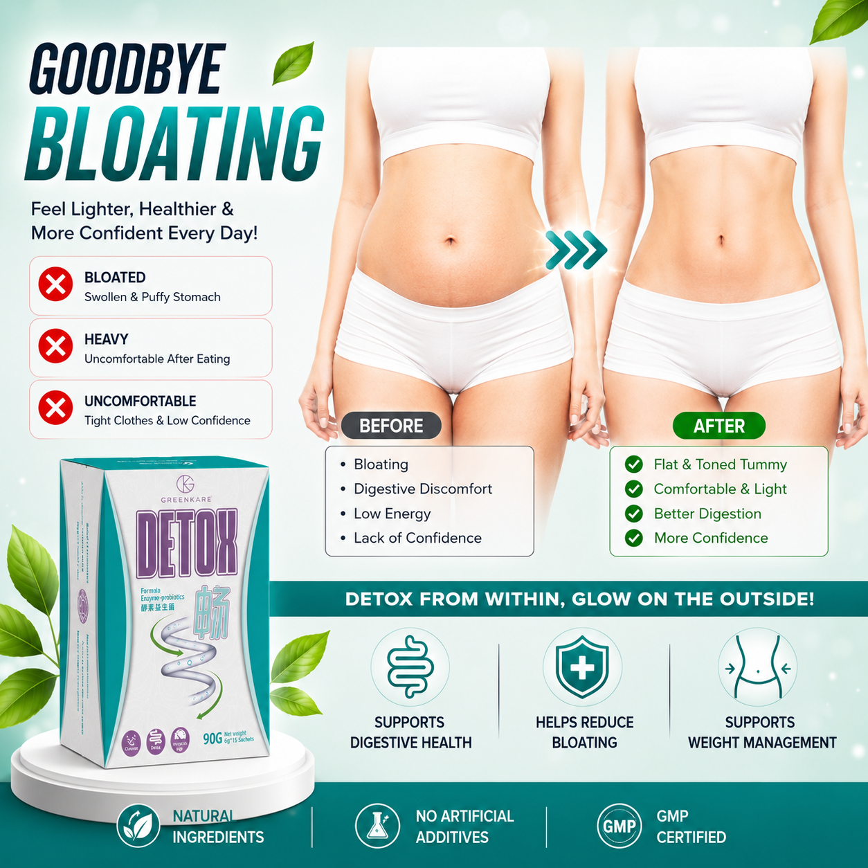 [BUY 2 FREE 1]Detox of Enzyme & Probiotics