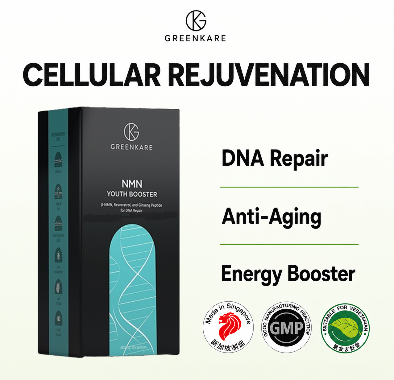 GreenKare NMN Youth NAD⁺ Booster