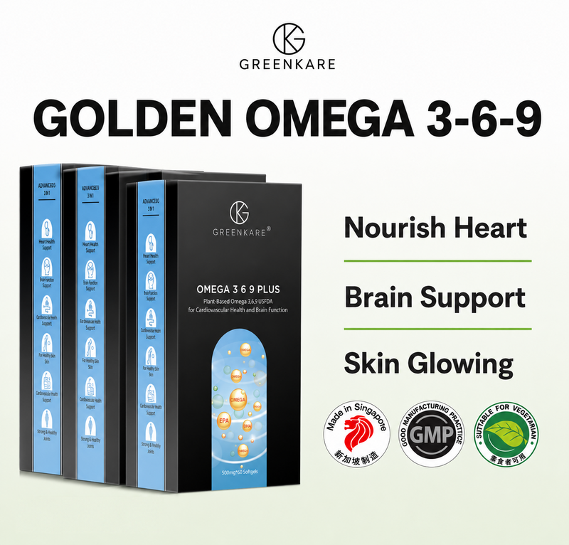 (Bundle of 3) GreenKare Omega 3-6-9 Plus