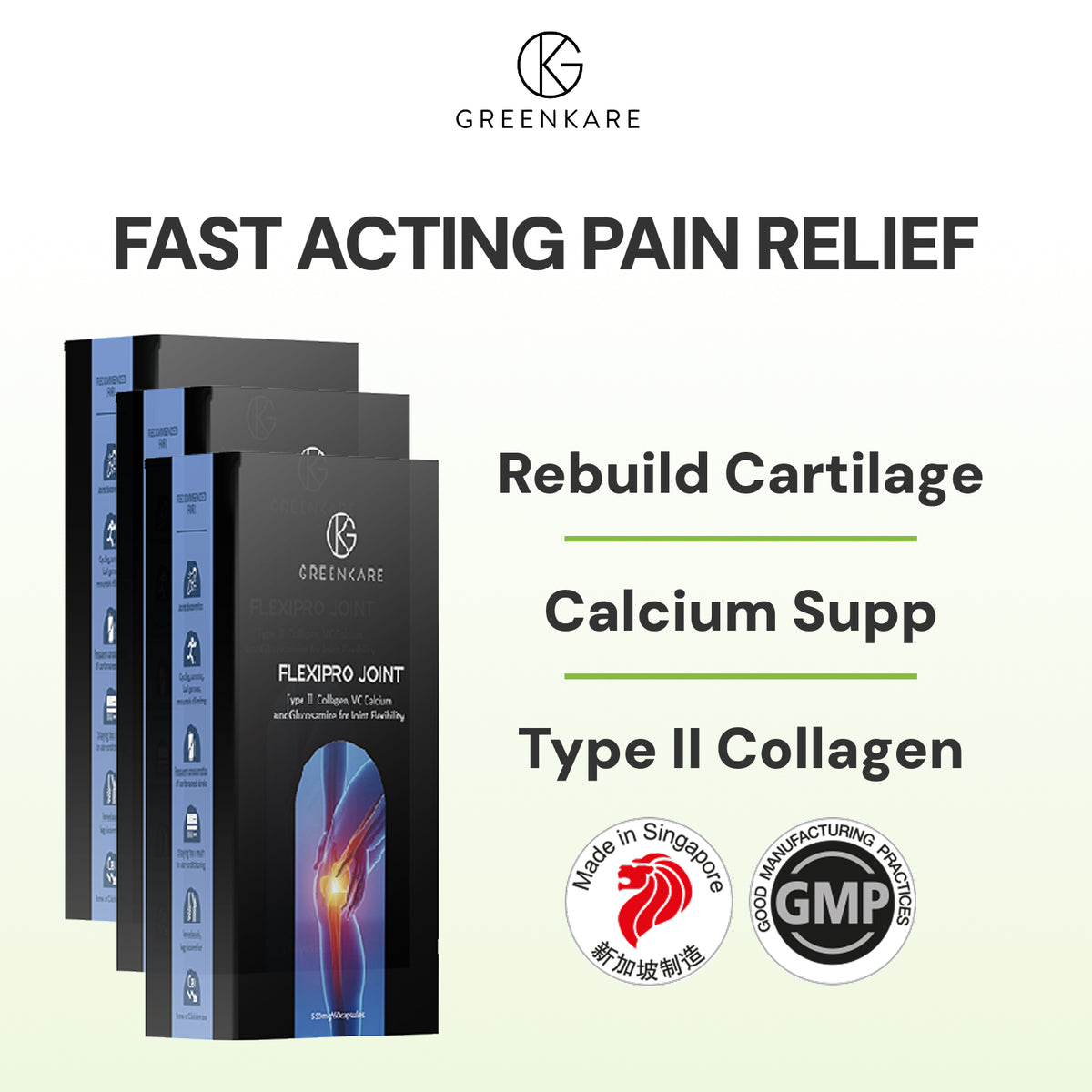 FlexiPro Joint Bundle of 3 – UC-II® Joint Support