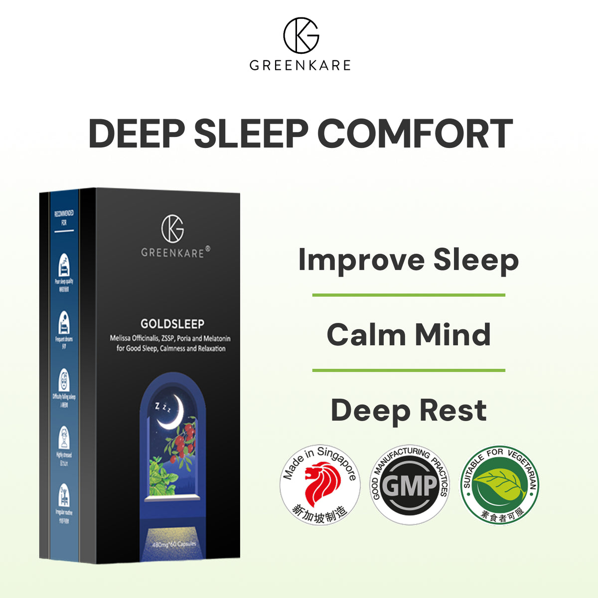 [BUY 2 FREE 1]Gold Sleep