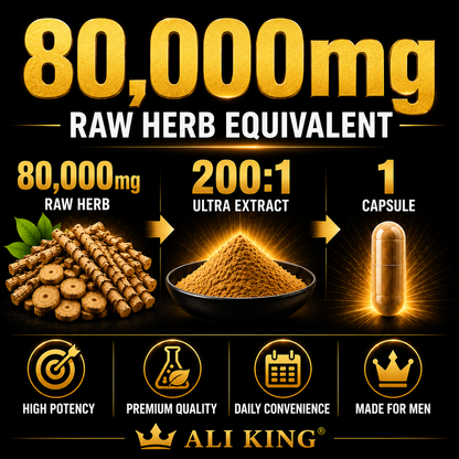 (Bundle of 3) Tongkat Ali Extract 200:1
