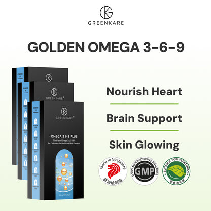(Bundle of 3) GreenKare Omega 3-6-9 Plus