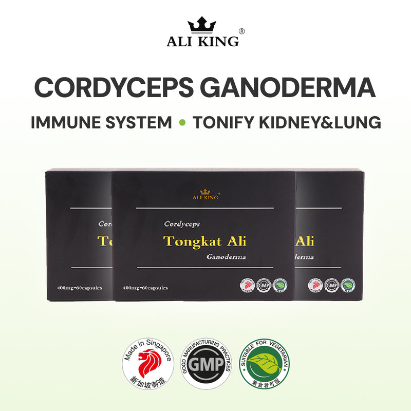 (Bundle of 3) Tongkat Ali Cordyceps Ganoderma
