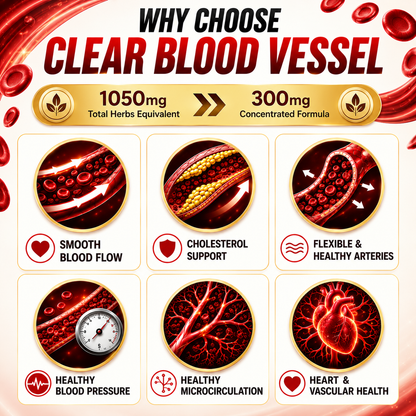 (Bundle of 3) Clear Blood Vessel