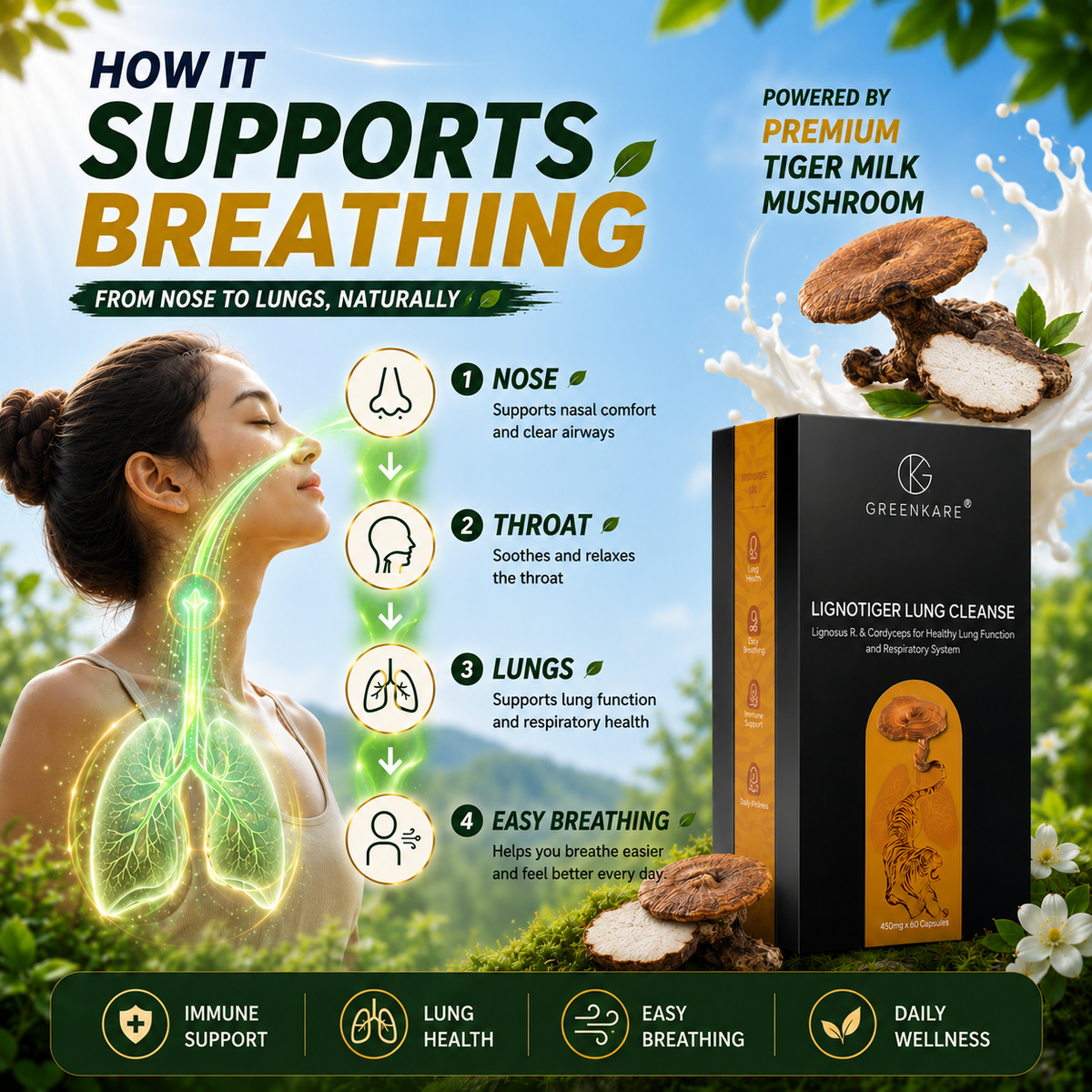 (Bundle of 3) LignoTiger Lung Cleanse